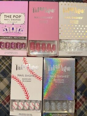 NIB Red Aspen Nails - will bundle or separate